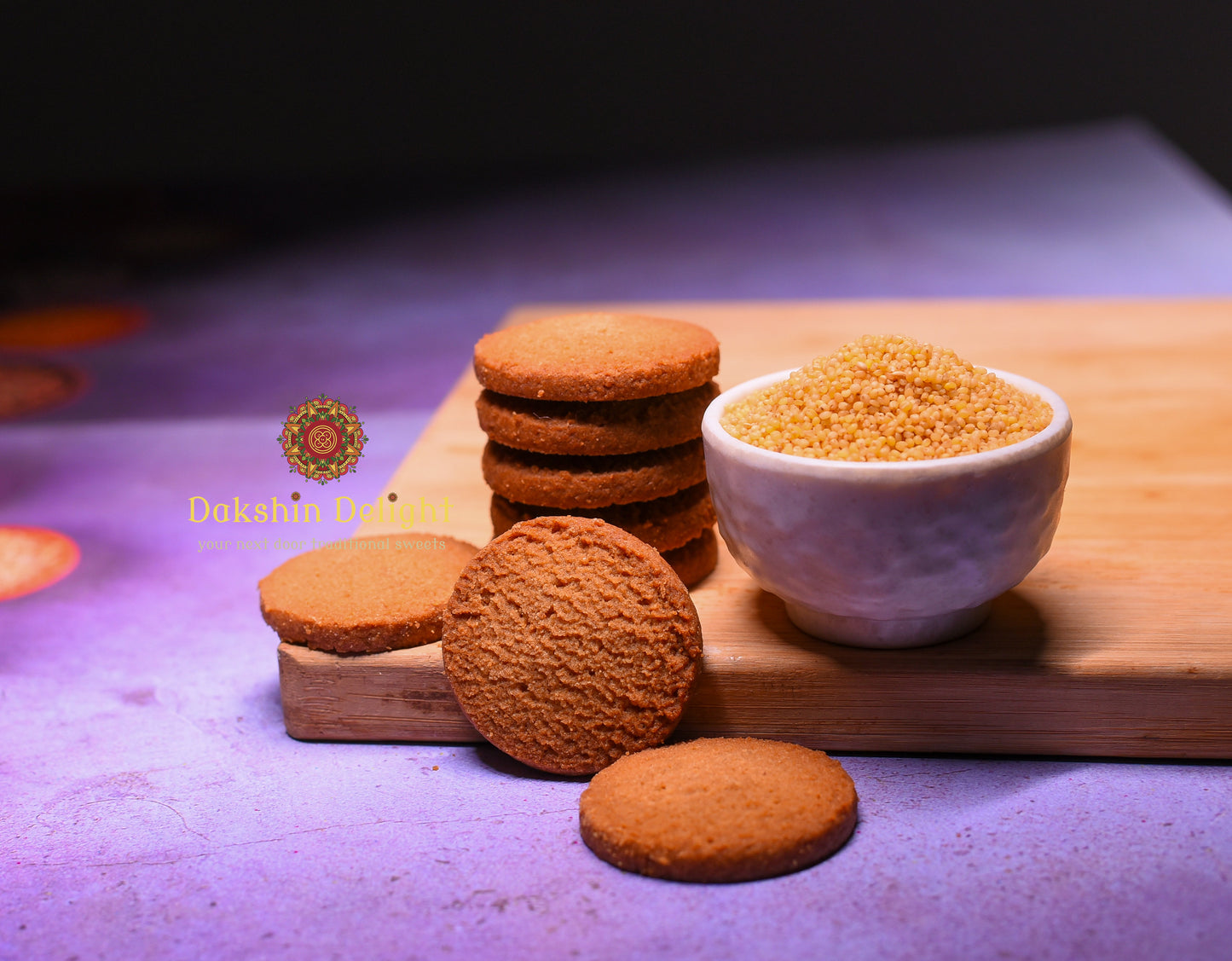 Foxtail millet cookies